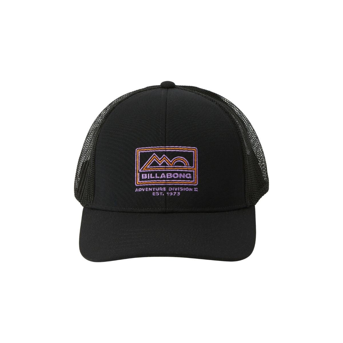 Hat Walled in Black Billabong A/Div Trucker
