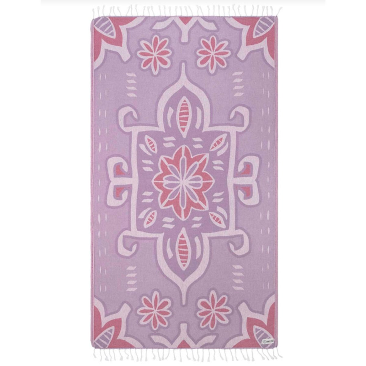 Purple Cloud Yoga Mat Towel