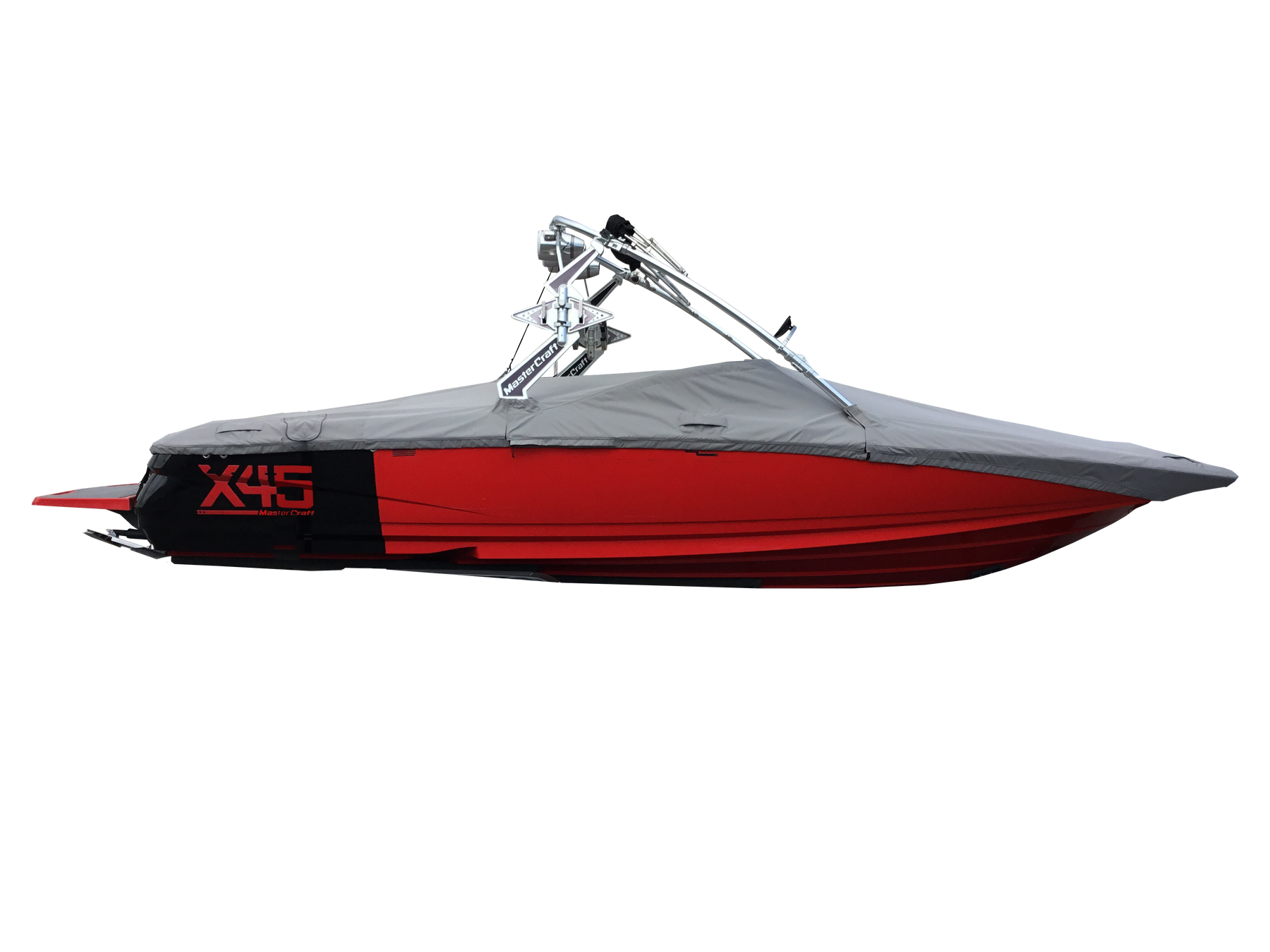 MasterCraft X45 With ZFT 5.1 Tower Cinch Cover