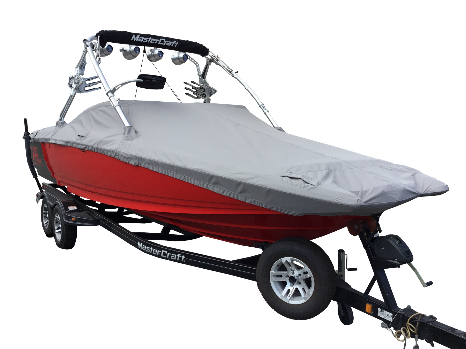 MasterCraft X45 With ZFT 5.1 Tower Cinch Cover