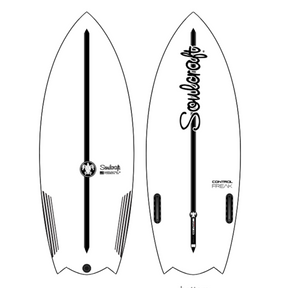 Soulcraft Control Freak Wakesurf Board 2025