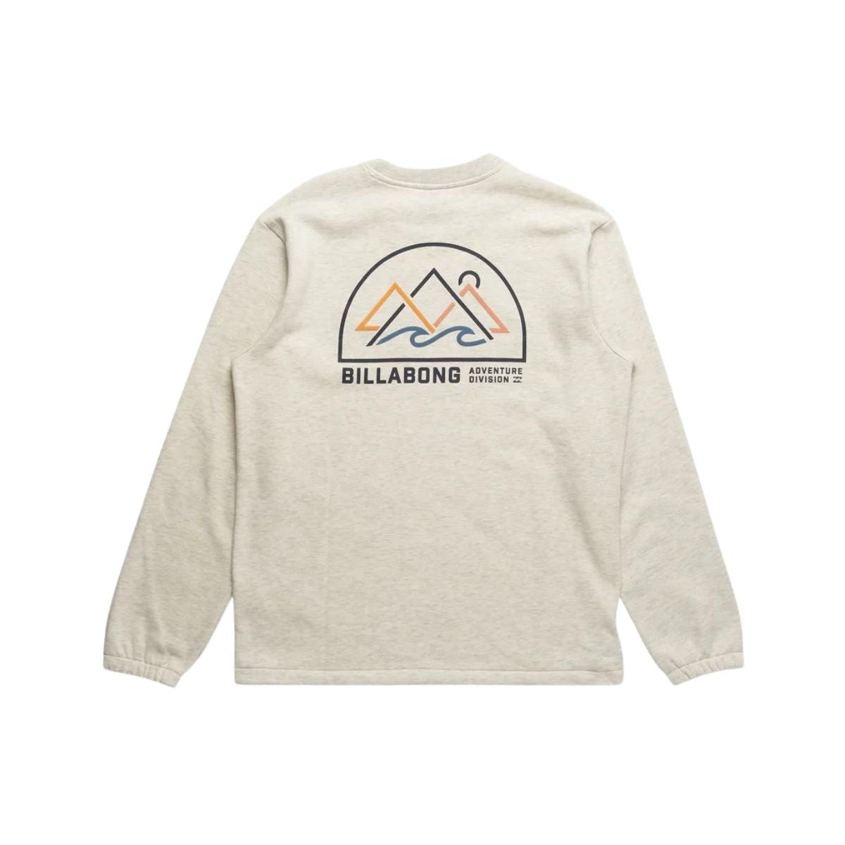 Billabong A/Div Compass Crewneck Sweatshirt in Oatmeal Heather - BoardCo