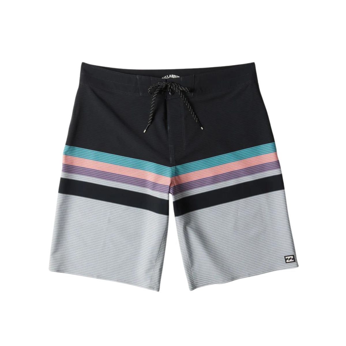 Billabong All Day Stripe Pro Boardshorts in Stealth - BoardCo