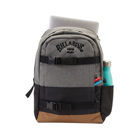 Billabong Command Stash 26L Backpack in Grey Heather - BoardCo