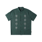 Billabong Frequency SS Woven Shirt in Marine Green - BoardCo