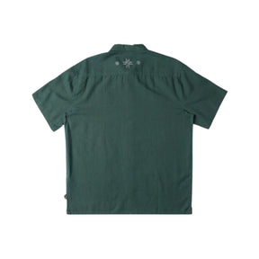 Billabong Frequency SS Woven Shirt in Marine Green - BoardCo