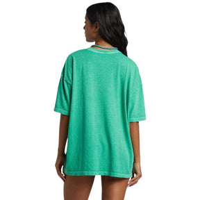 Billabong Hula Hut Oversized Tee in Tropical Green - BoardCo