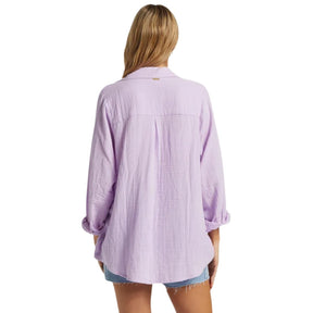 Billabong Swell Woven Blouse in Tulip - BoardCo