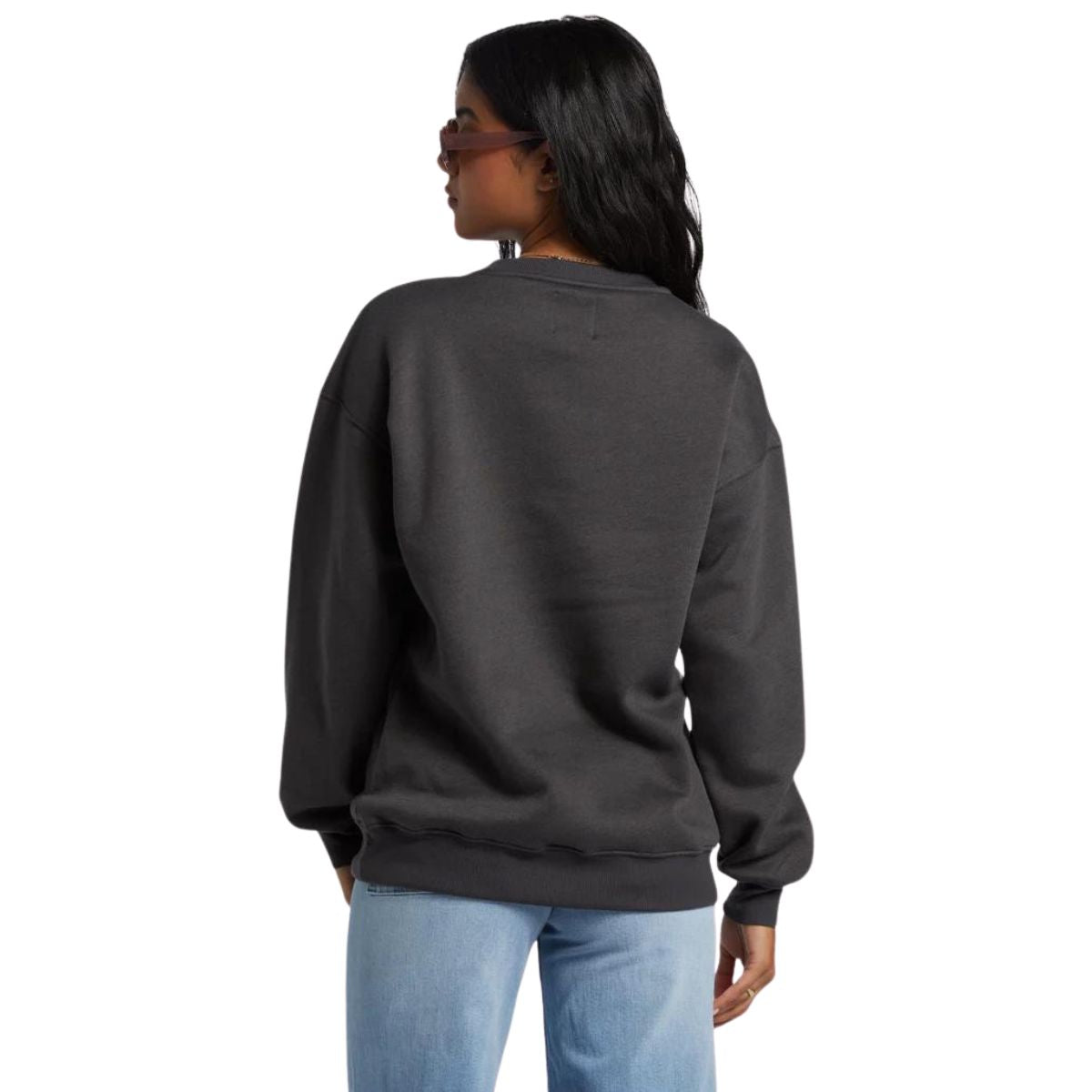 Billabong Waves Are Calling Sweatshirt in Off Black - BoardCo