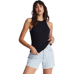 Billabong Women's Tomboy Tank in Black Pebble - BoardCo