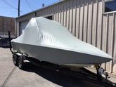 Centurion Avalanche With Evo2 tower and no bimini Double Up Storage Cover - BoardCo