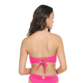 Eidon Sweet Love River Bikini Top in Pink - BoardCo