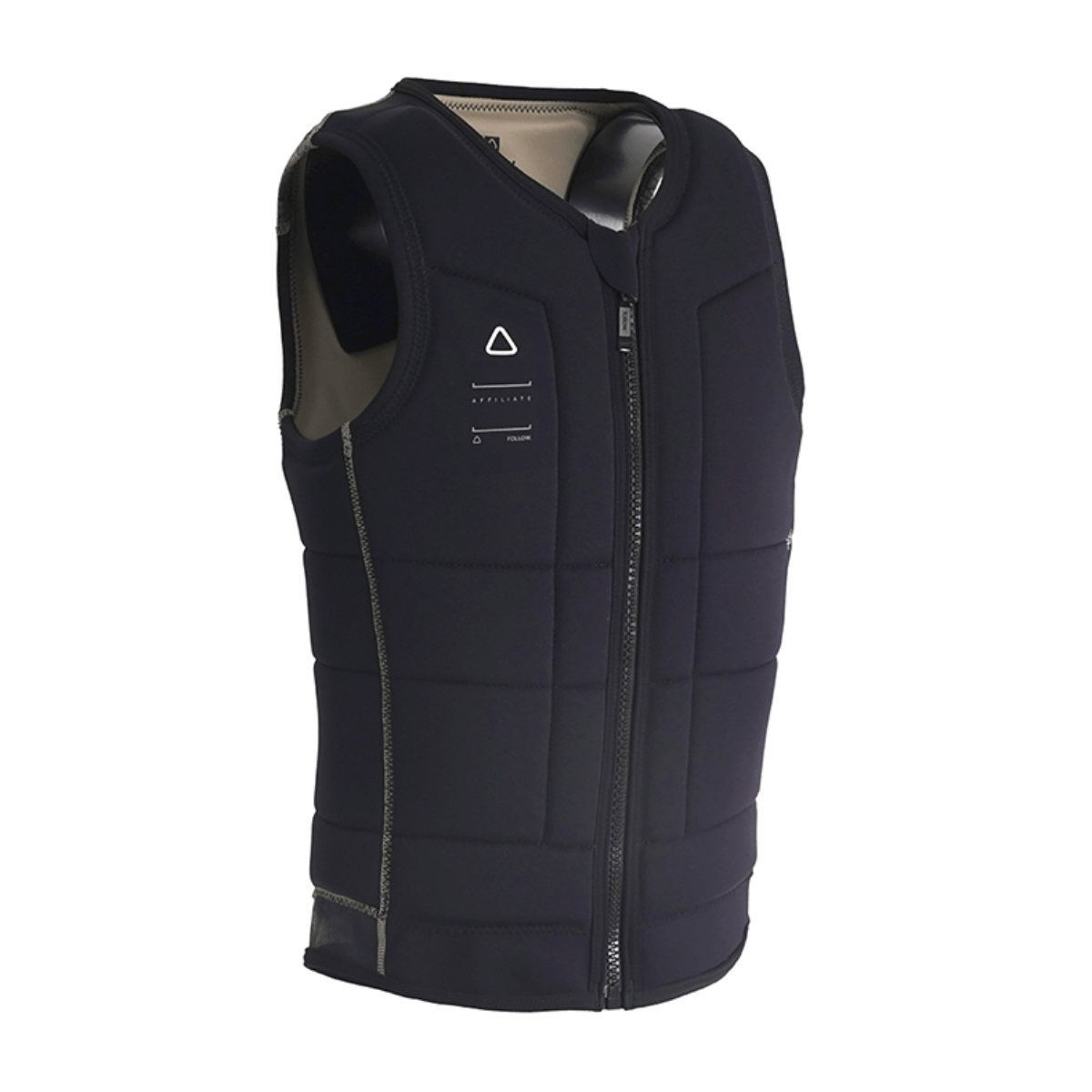 Follow Affiliate Comp Wake Vest in Black - BoardCo