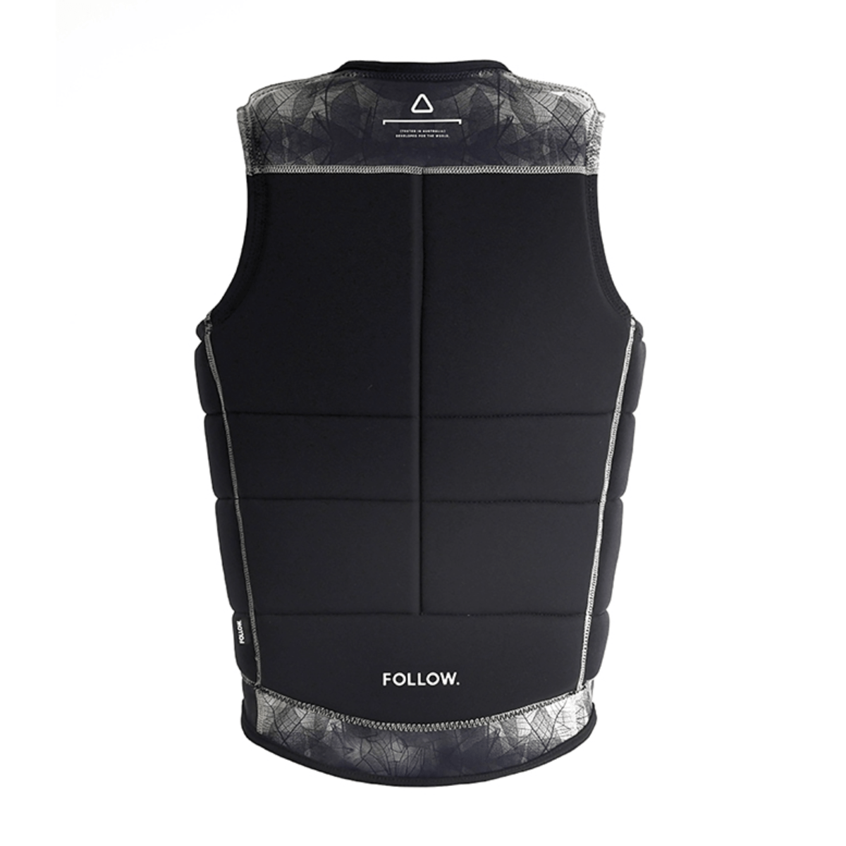 Follow Affiliate Comp Wake Vest in Black - BoardCo