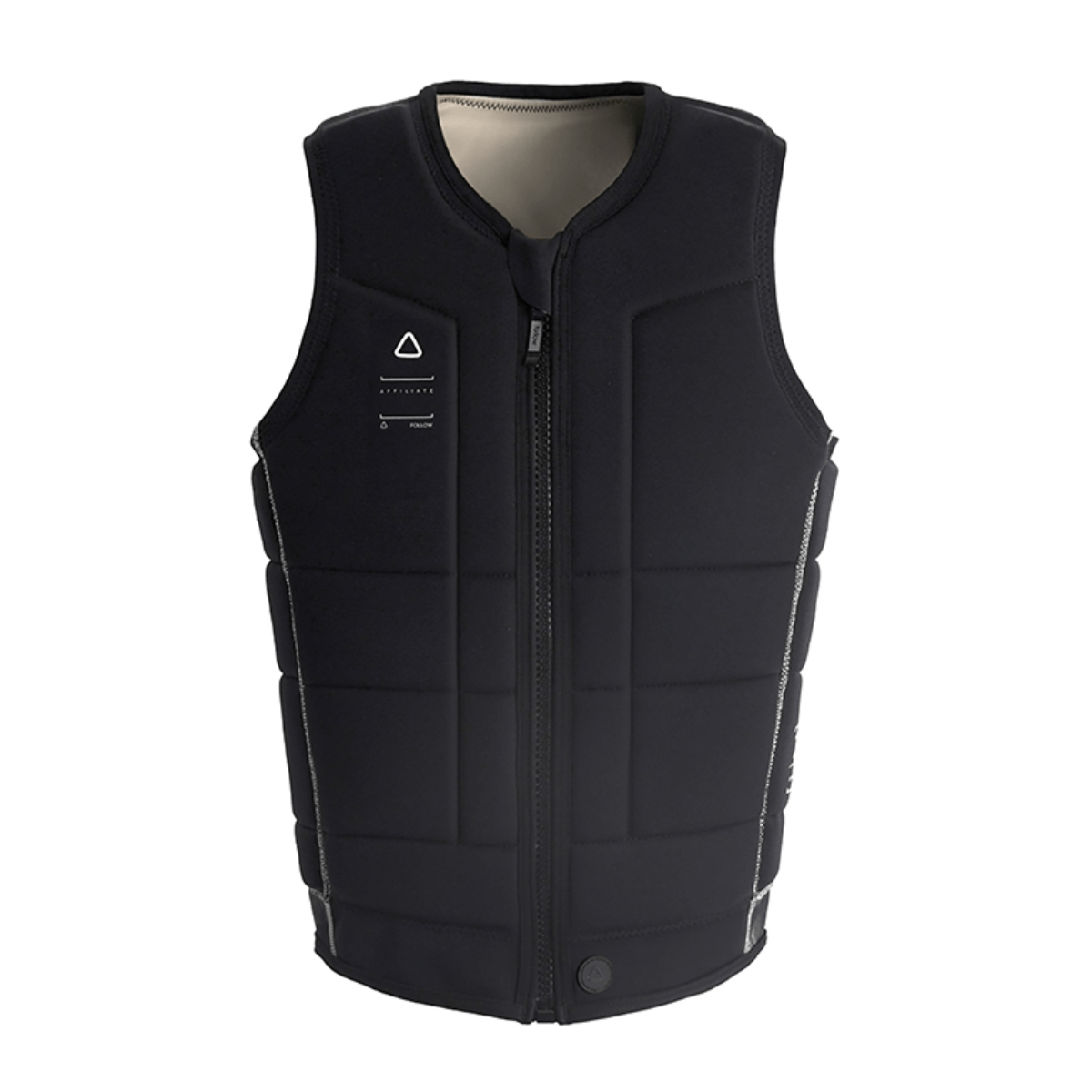 Follow Affiliate Comp Wake Vest in Black - BoardCo