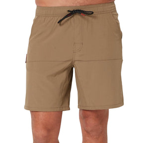 Follow All Day Shorts in Deep Taupe - BoardCo