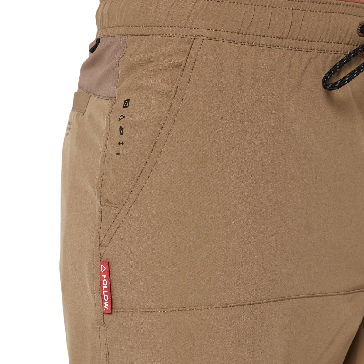 Follow All Day Shorts in Deep Taupe - BoardCo