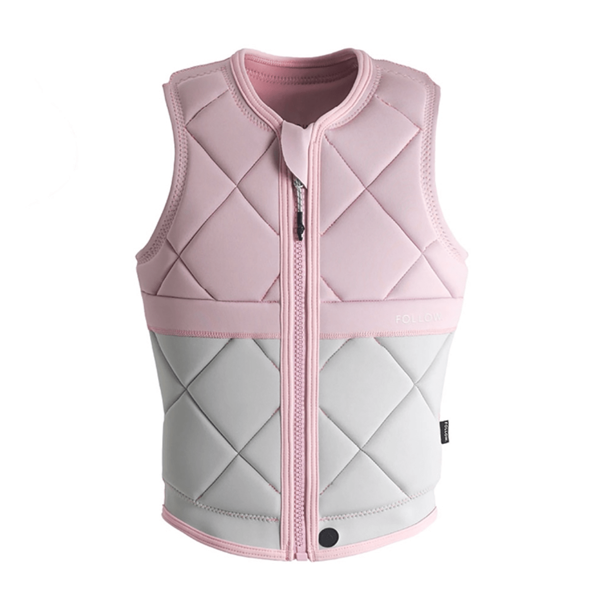 Follow Athena Ladies Comp Wake Vest in Pink - BoardCo