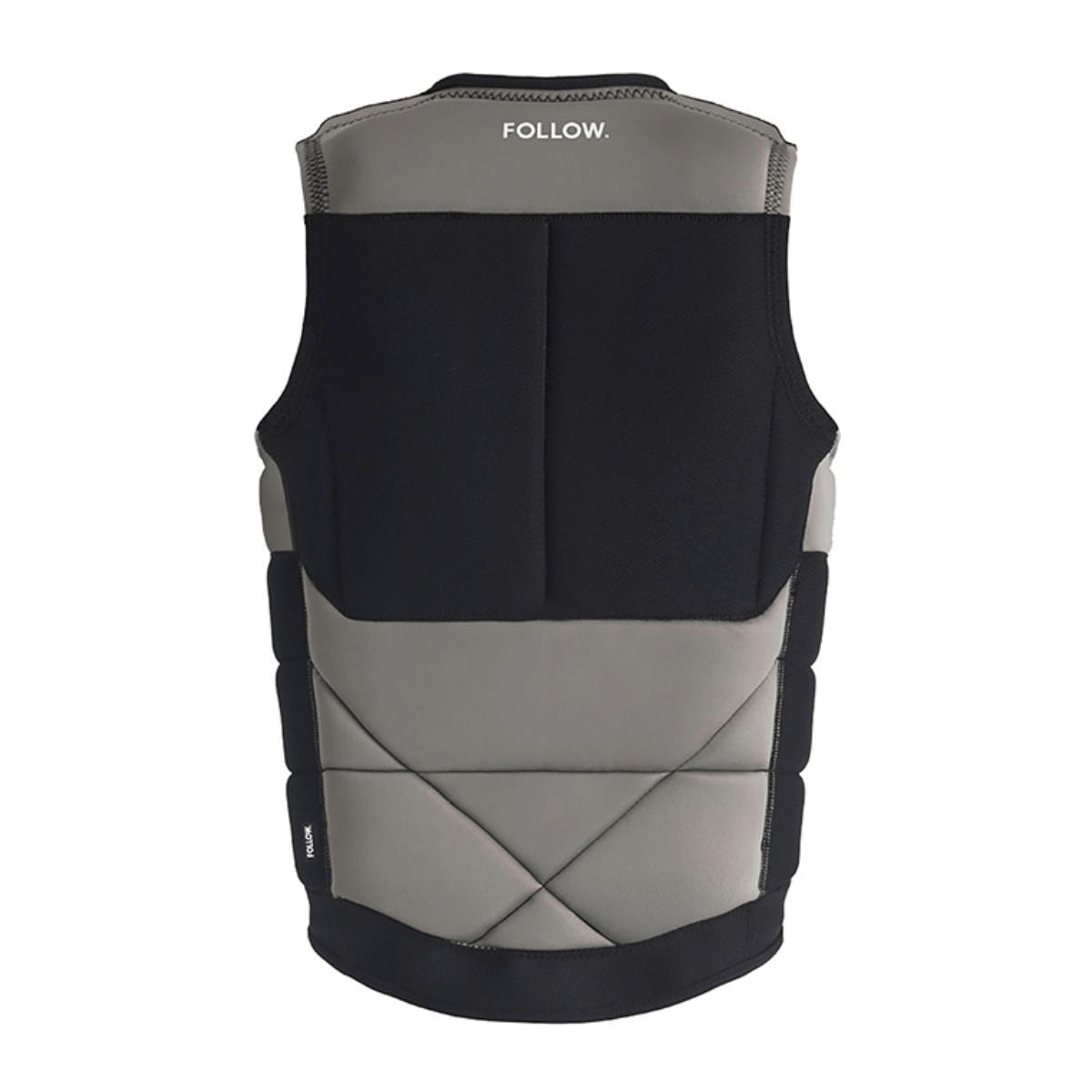 Follow Capiva Comp Wake Vest in Stone/Black - BoardCo