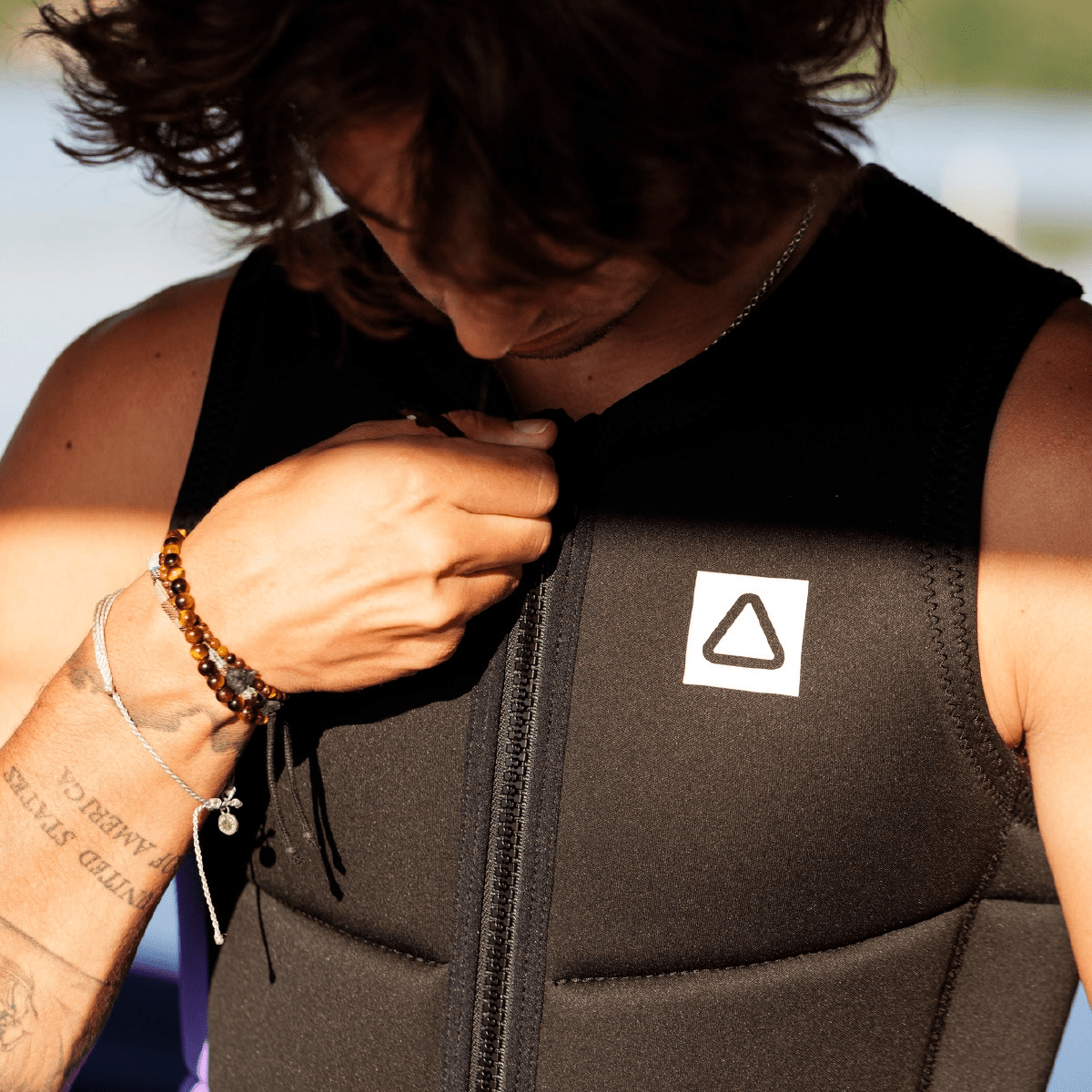 Follow Corp Men's Comp Wake Vest in Black/Purple - BoardCo