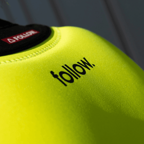 Follow Corp Men's Comp Wake Vest in Fluro Yellow - BoardCo