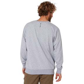 Follow Couch Crew Sweatshirt in Grey Heather - BoardCo