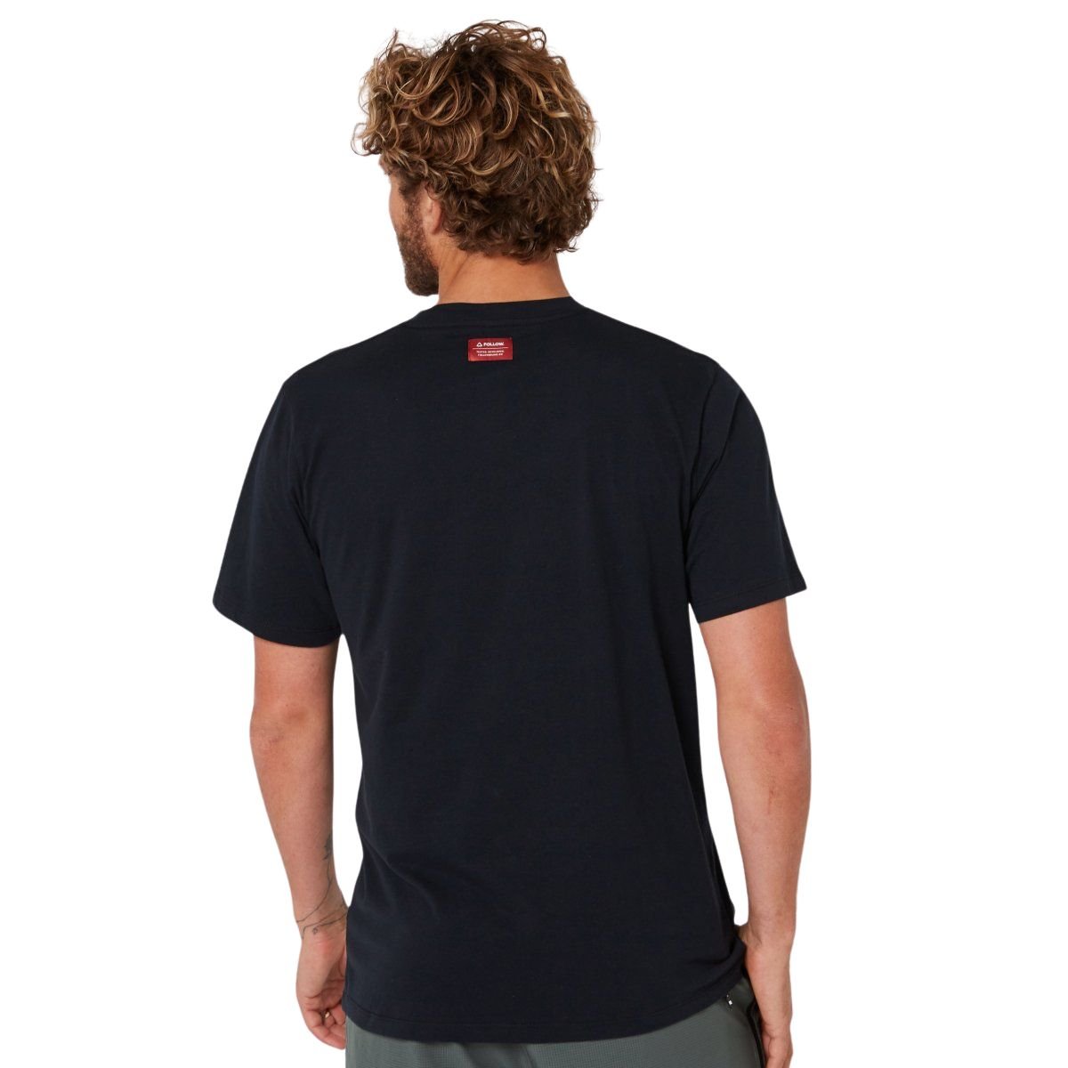 Follow Logo Tee in Black - BoardCo