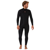 Follow P1 3/2mm Steamer Full Wetsuit in Black - BoardCo