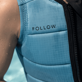 Follow P1 Traction Ladies Comp Wake Vest in Ocean - BoardCo