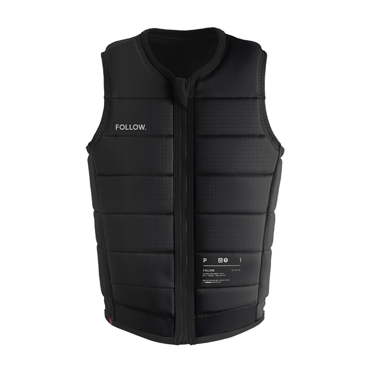 Follow P1 Traction Men's Comp Wake Vest in Black - BoardCo