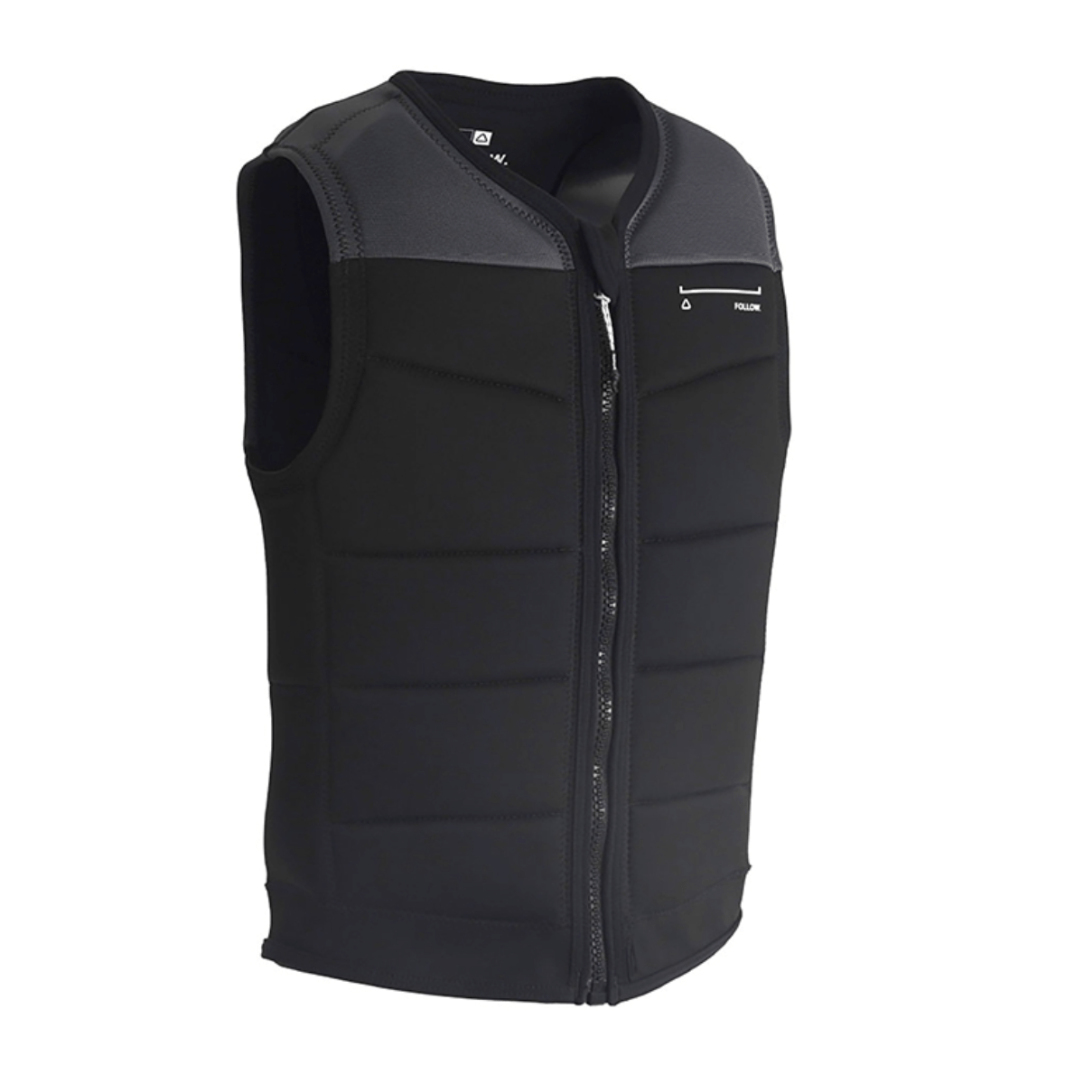 Follow Section Comp Wake Vest in Black - BoardCo