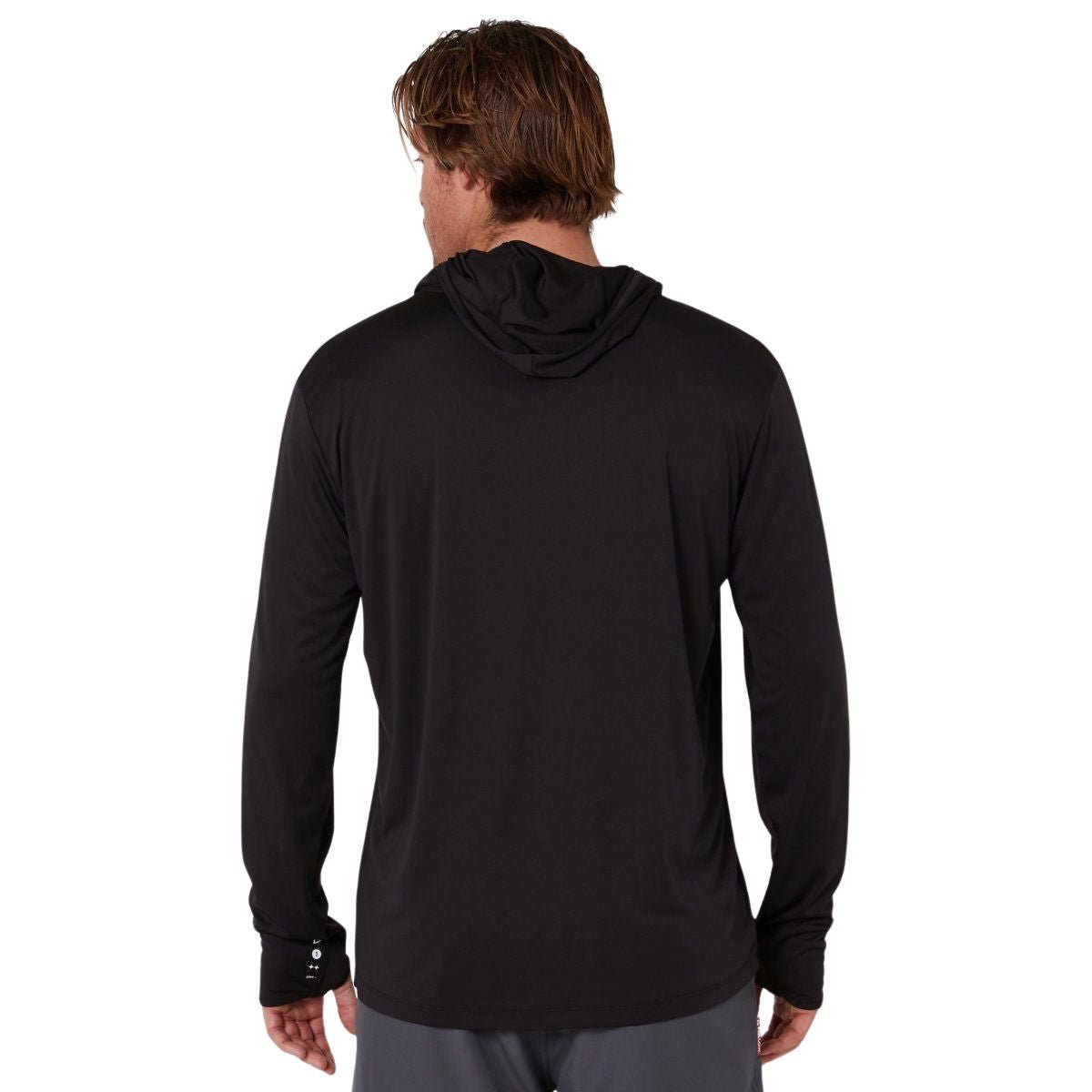 Follow Sun Hood Long Sleeve in Black - BoardCo