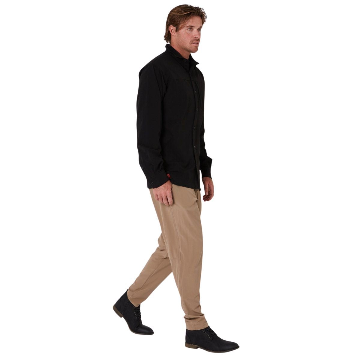 Follow Sun Shirt Long Sleeve in Black - BoardCo