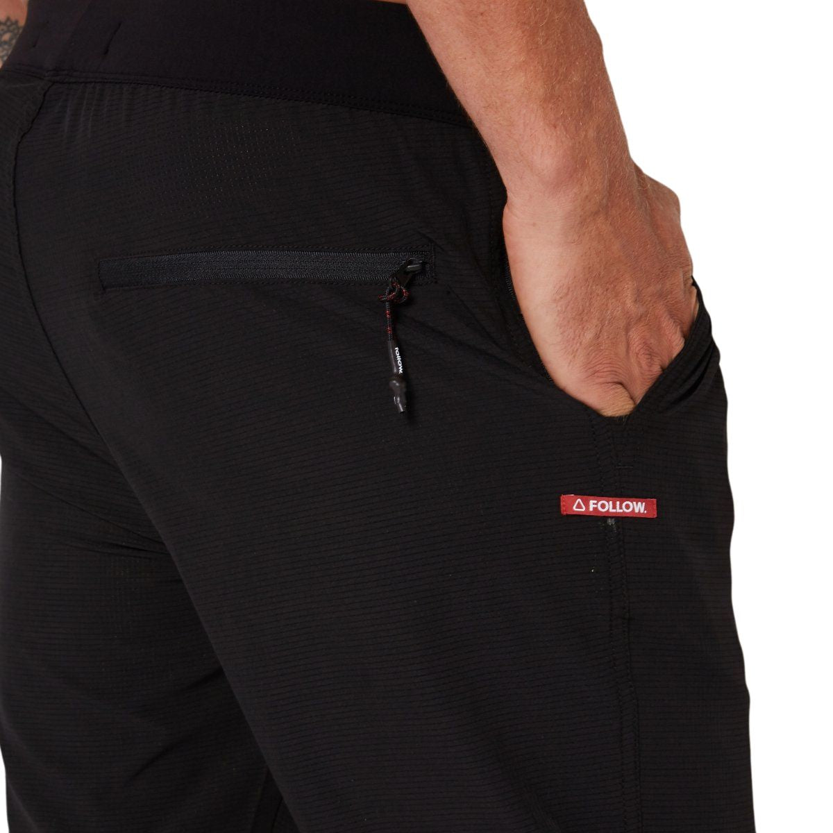 Follow Tech Pants in Black - BoardCo