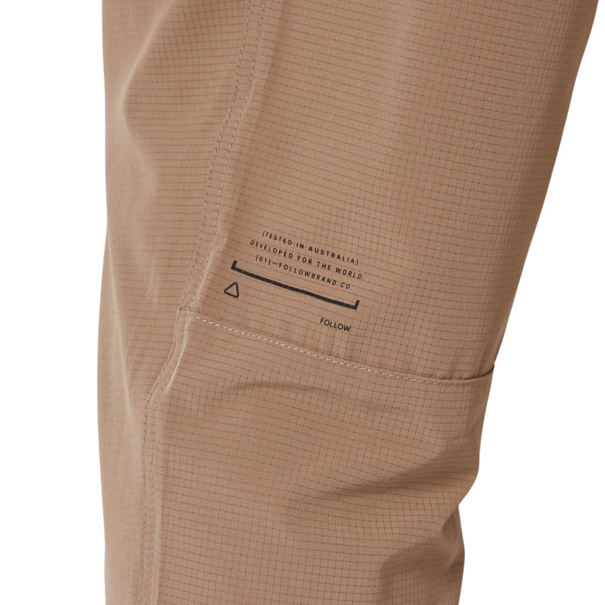 Follow Tech Pants in Khaki - BoardCo