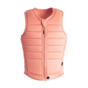 Follow Total Ladies Comp Wake Vest in Melon - BoardCo