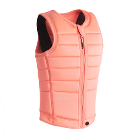 Follow Total Ladies Comp Wake Vest in Melon - BoardCo