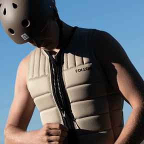 Follow Total Men's Comp Wake Vest in Sand - BoardCo