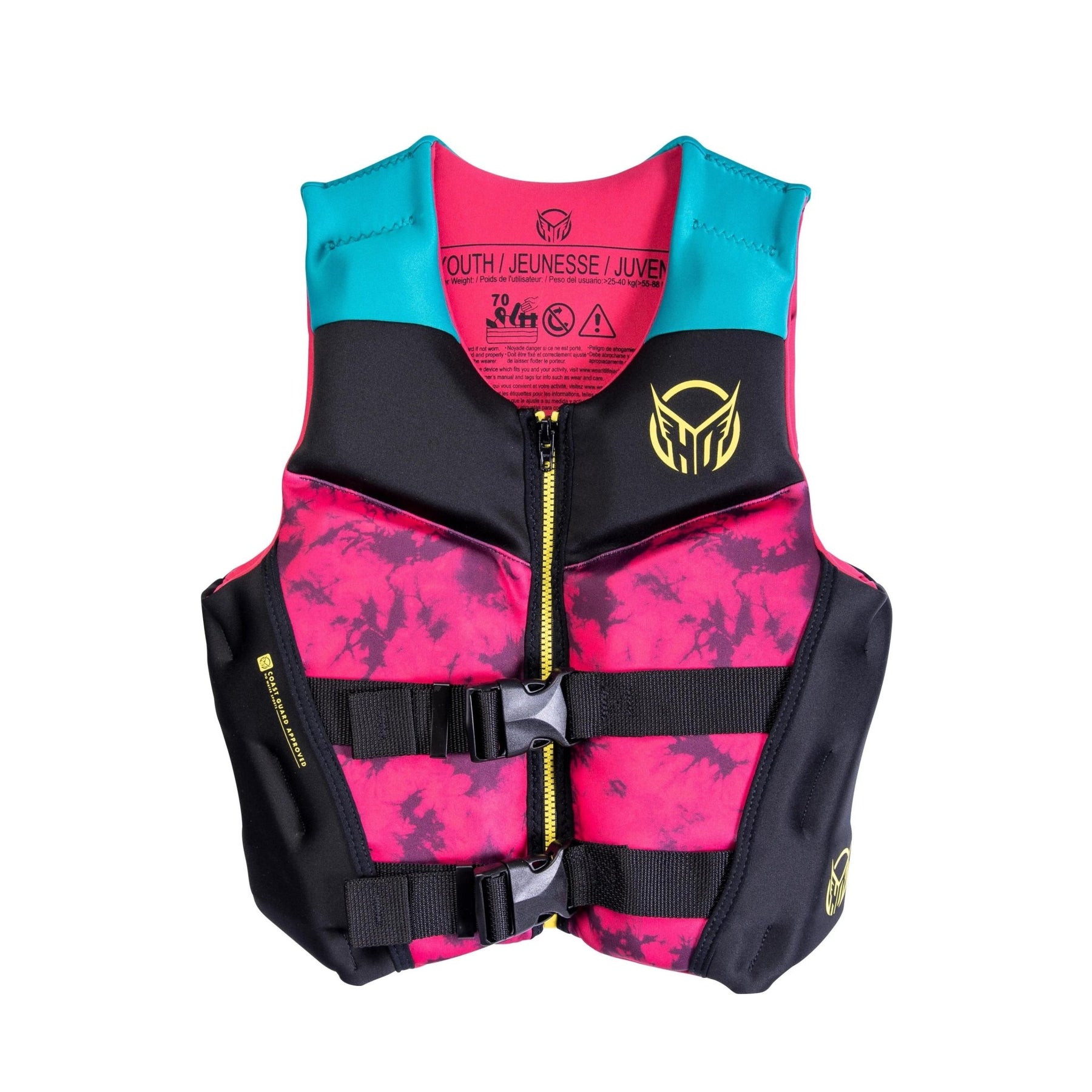 Hyperlite USCG Approved Life Vest (55-88) Lbs store Youth, Kids