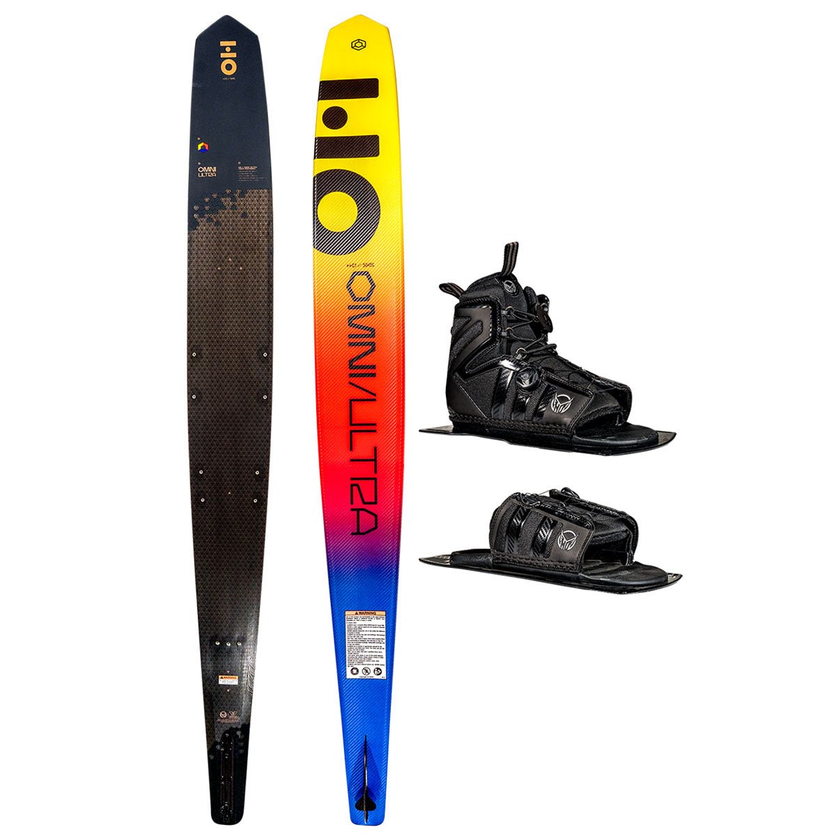 HO Omni Ultra Black w/ Stance 130 ATOP / ARTP Water Ski Package 2025 - BoardCo