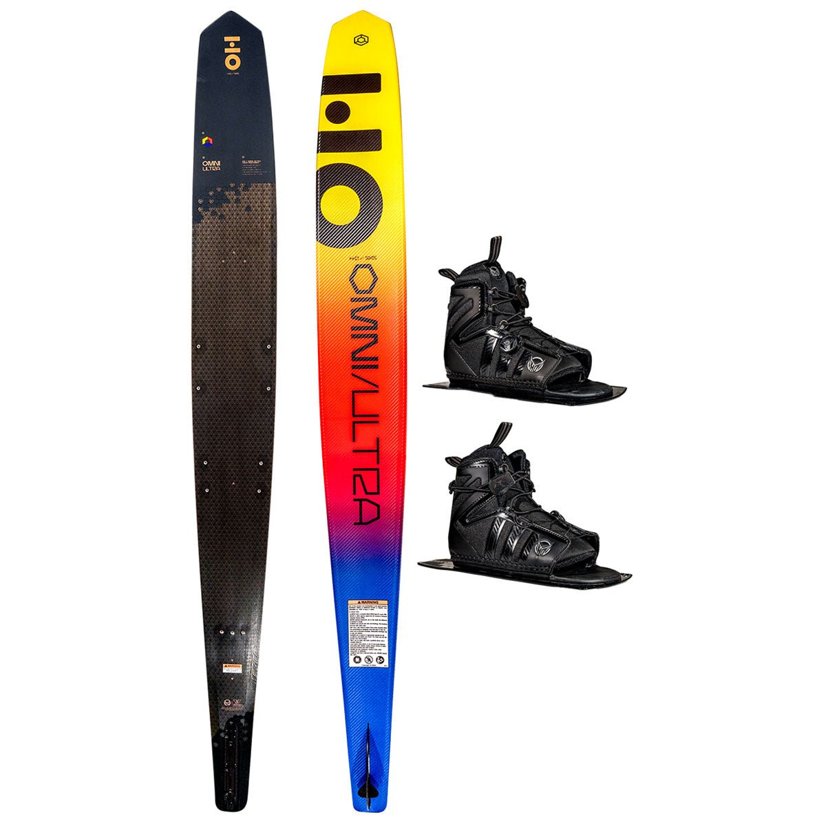 HO Omni Ultra Black w/ Stance 130 ATOP Dbl Water Ski Package 2025 - BoardCo