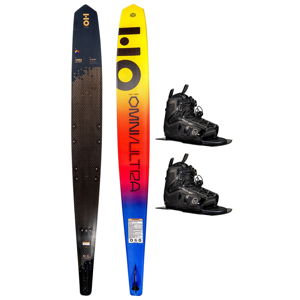 HO Omni Ultra Black w/ Stance 130 Dbl Water Ski Package 2025 - BoardCo