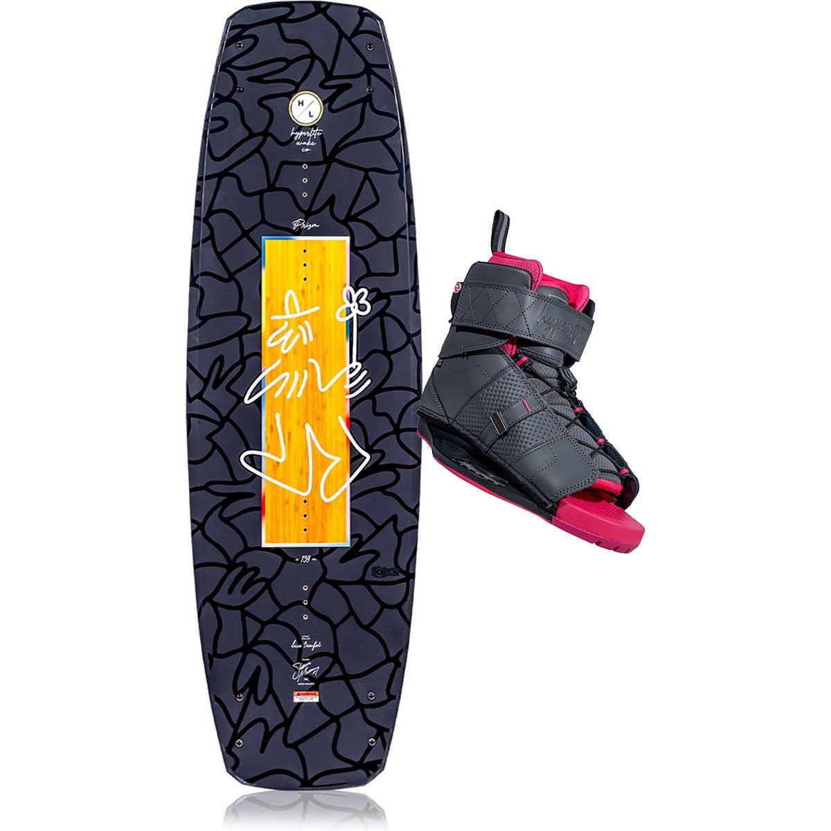 Hyperlite Prizm w/Viva Wakeboard Package 2025 - BoardCo