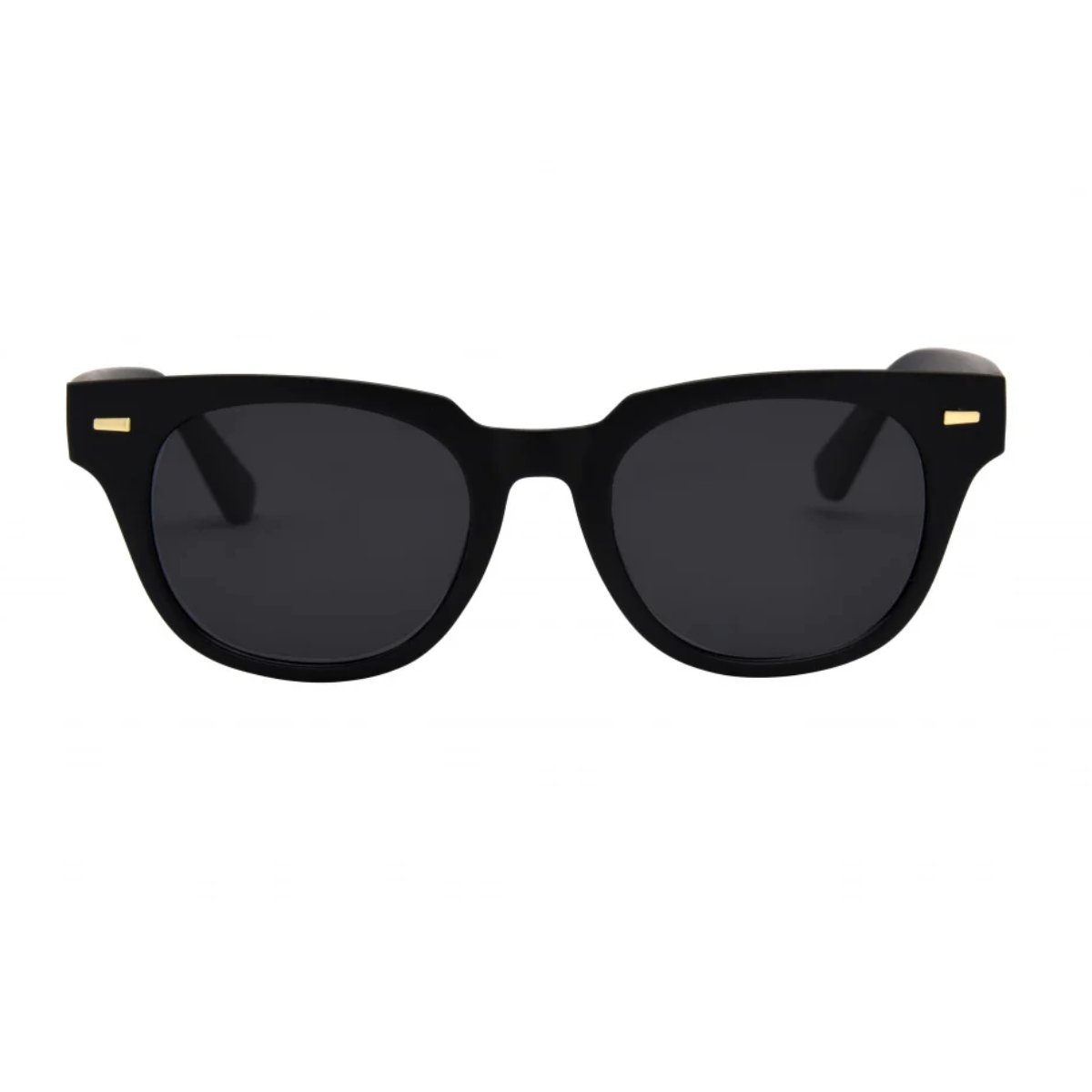 I - Sea Lido Sunglasses in Matte Black/Smoke - BoardCo