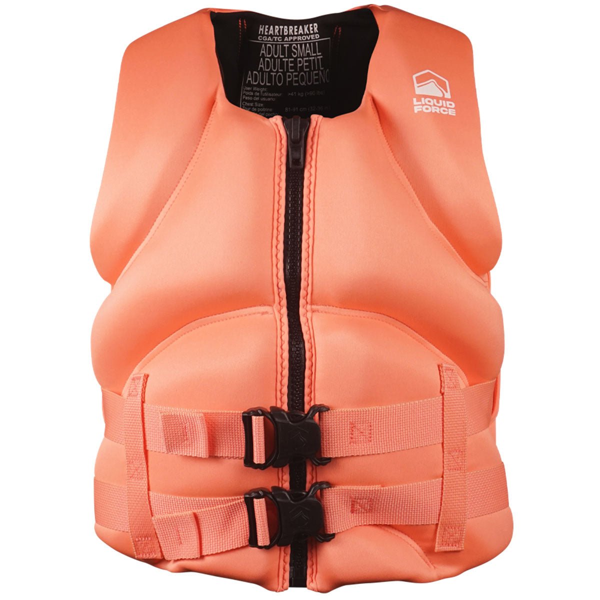 Liquid Force Heartbreaker CGA Life Jacket in Pink - BoardCo