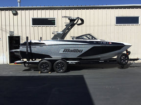 Malibu 22 LSV with G5 Tower and Factory Bimini Double Up Storage Cover - BoardCo