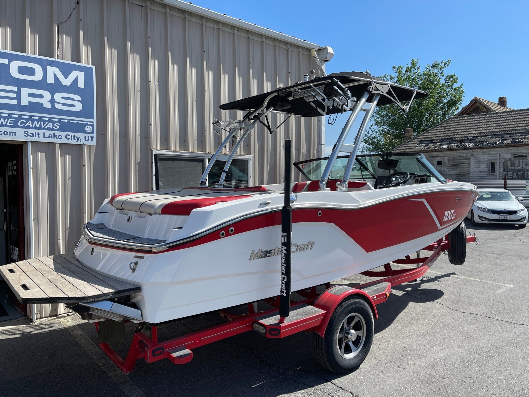 MasterCraft NXT Forward Arch Folding Canopy Top - BoardCo