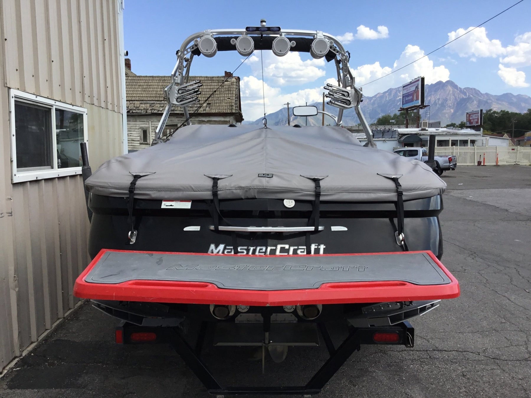 MasterCraft X45 With ZFT 5.1 Tower Cinch Cover - BoardCo