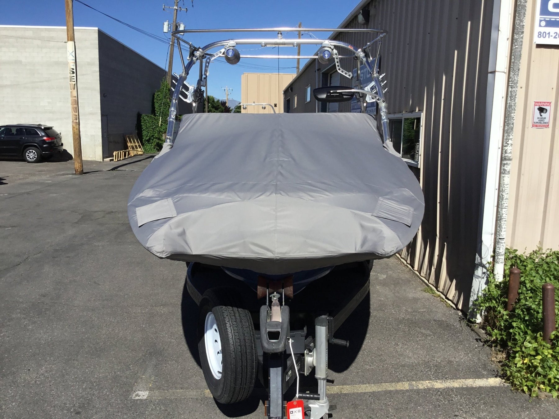 MasterCraft X45 With ZFT 5.1 Tower Cinch Cover - BoardCo