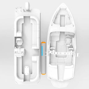 Mission TITAN Boat 24' Tie - Up Fender in Grey - BoardCo